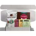 Starbucks & Tazo Single Treat Mailer w/ Coffee/ Tea & Cookies